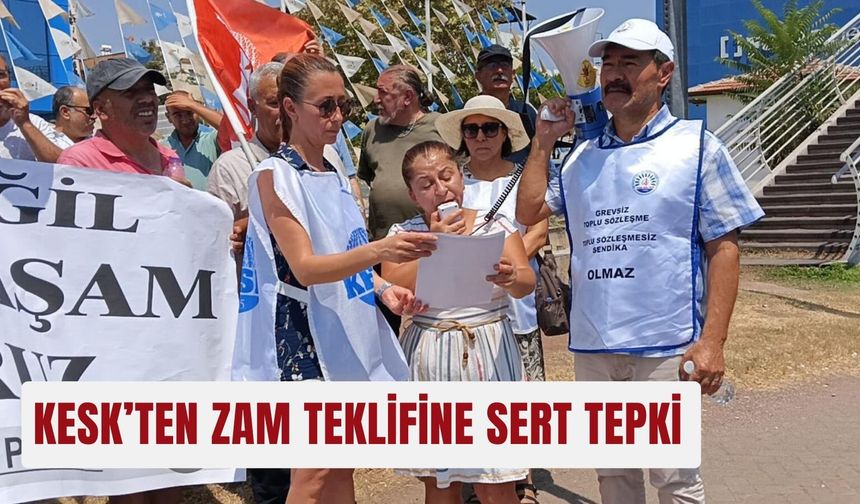 KESK’ten zam teklifine sert tepki