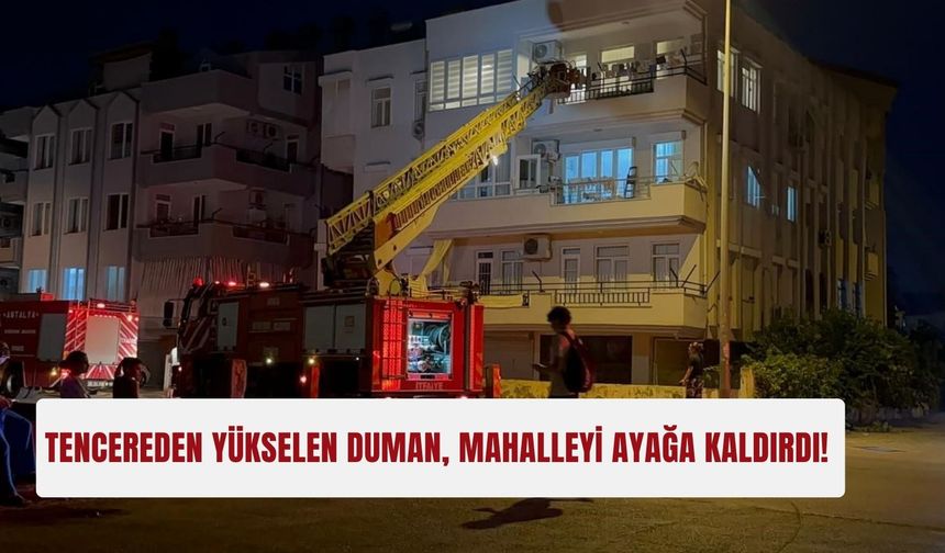 Tencereden yükselen duman, mahalleyi ayağa kaldırdı!