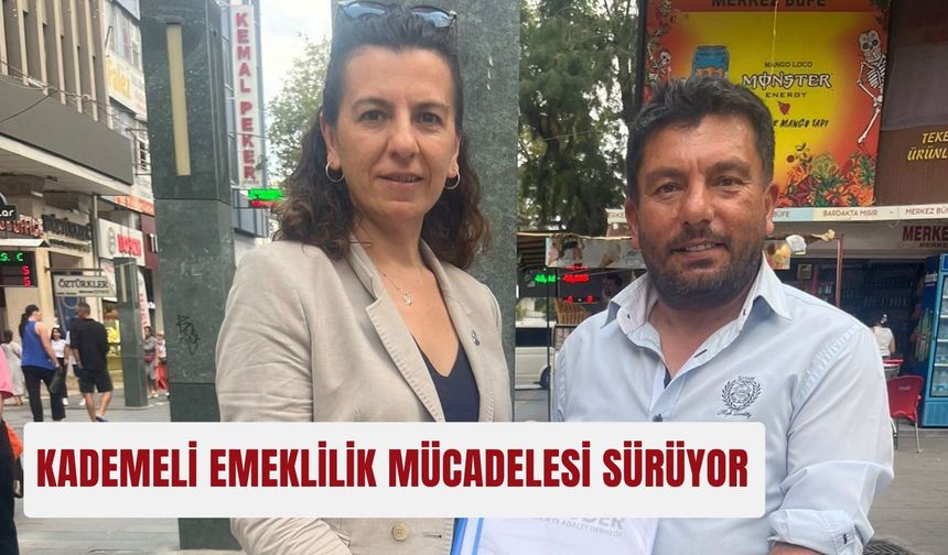 Kademeli emeklilik mücadelesi sürüyor