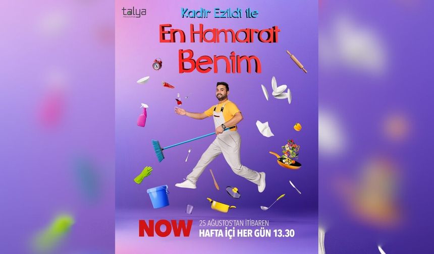 'KADİR EZİLDİ İLE EN HAMARAT BENİM'İN YENİ SEZONU BAŞLIYOR!