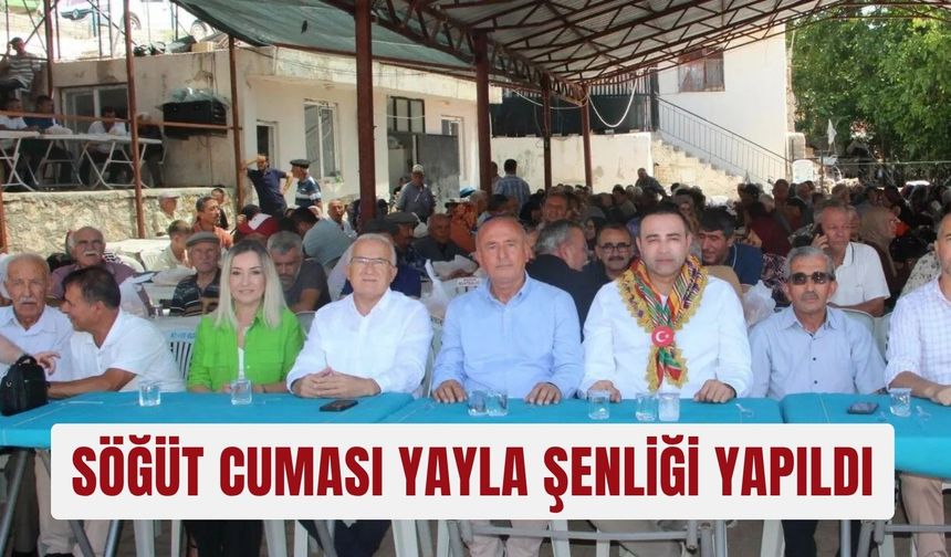Söğüt Cuması Yayla Şenliği yapıldı