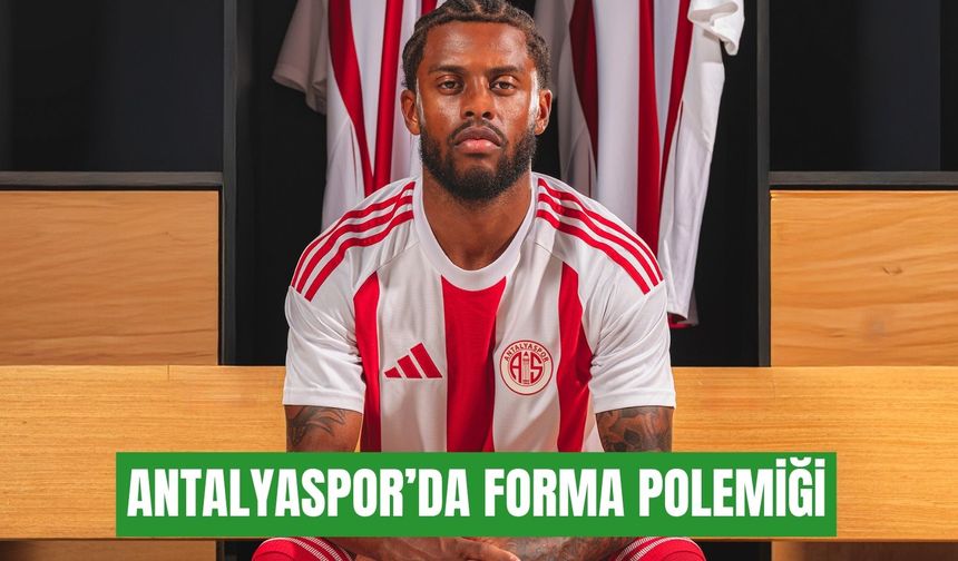 Antalyaspor’da forma polemiği
