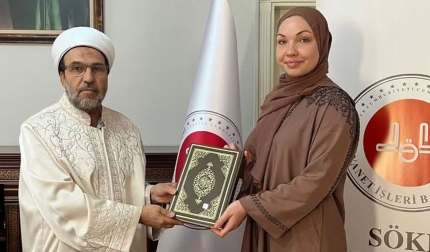 Yabancı uyruklu Beverly, Müslüman olup Berfin adını aldı