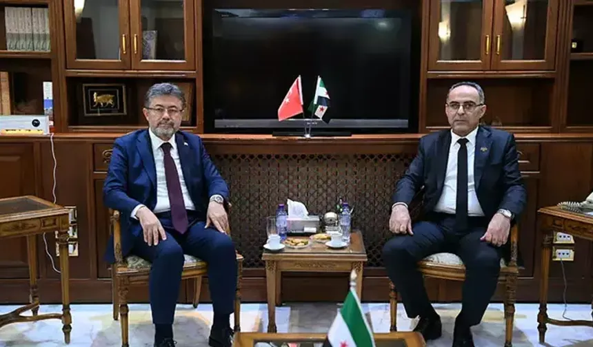 Bakan Yumaklı, Suriyeli mevkidaşı Badr ile görüştü