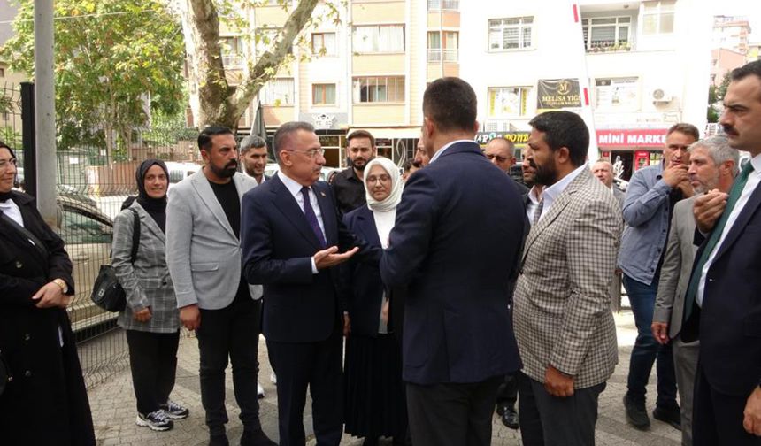 Fuat Oktay: "Türkiye Yüzyılı vatandaşlarımızla omuz omuza inşa edilecek"