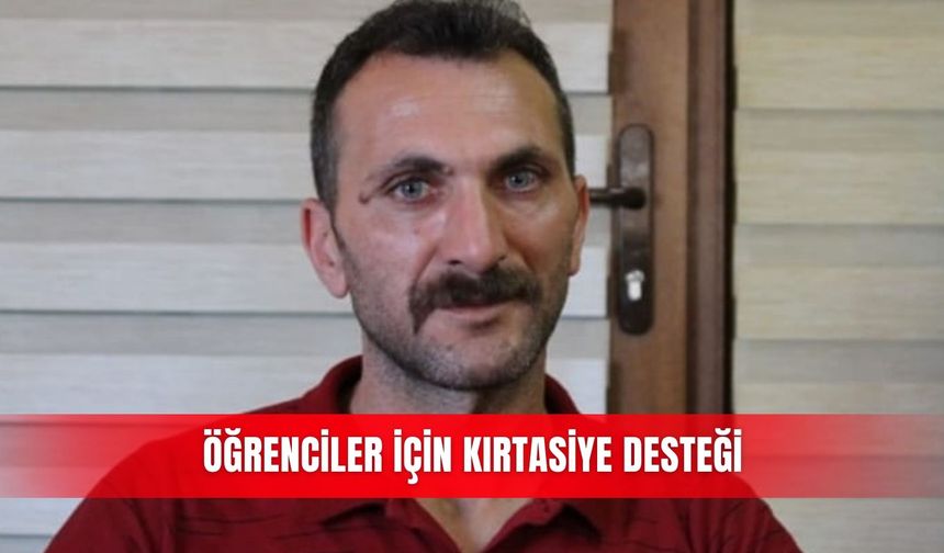 Öğrenciler için kırtasiye desteği