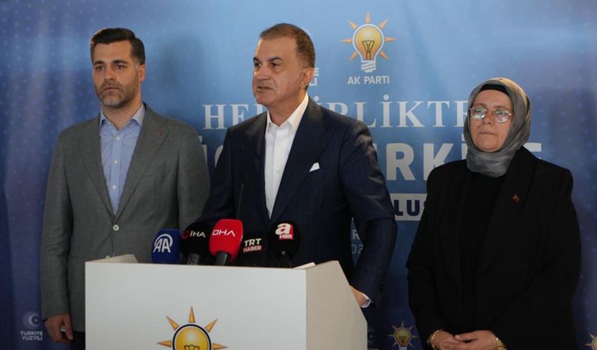 AK Parti Sözcüsü Ömer Çelik’ten CHP’ye: "Başkalarının siyasi uydusu gibi siyasi misyonerlik faaliyeti üretmeyin"