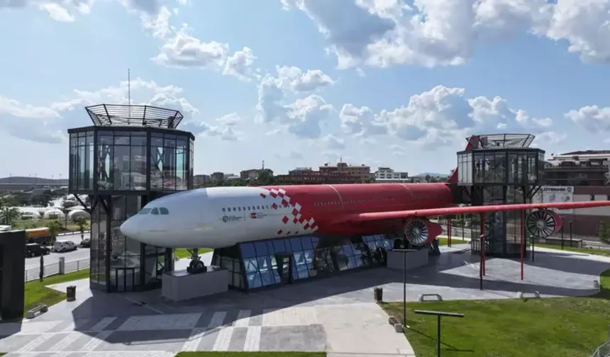 Airbus yolcu uçağı Havacılık Bilim Merkezi oldu
