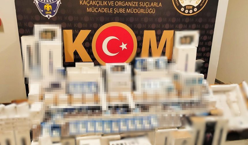 Antalya’da kaçakçılığa darbe
