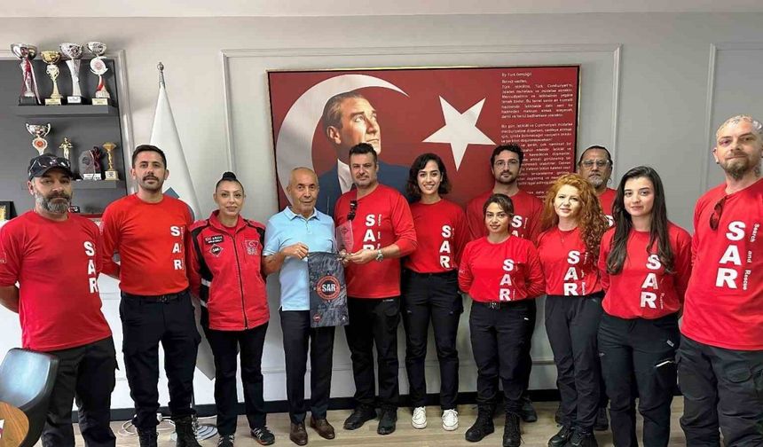 SAR’dan ANFAŞ’a teşekkür ziyareti