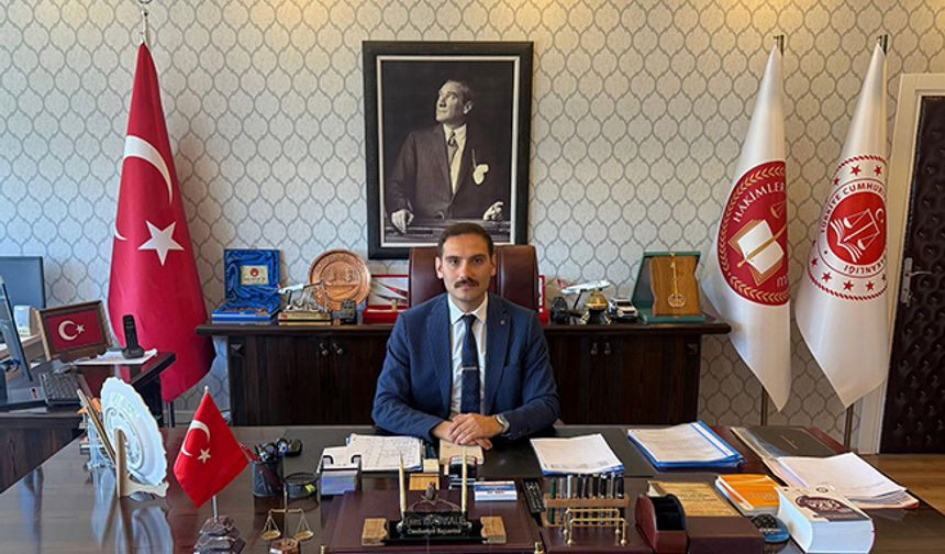 Elmalı'da Başsavcı Kocakale göreve başladı
