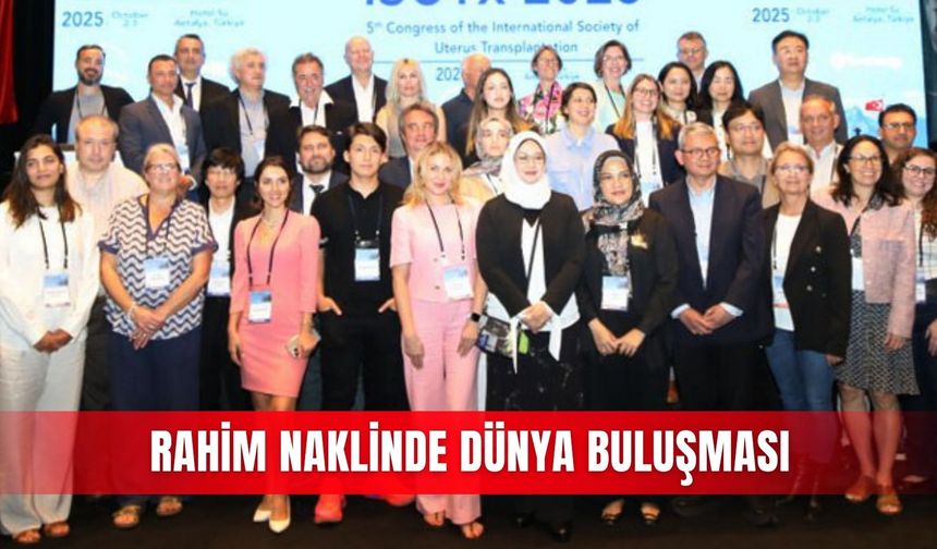 Rahim naklinde dünya buluşması