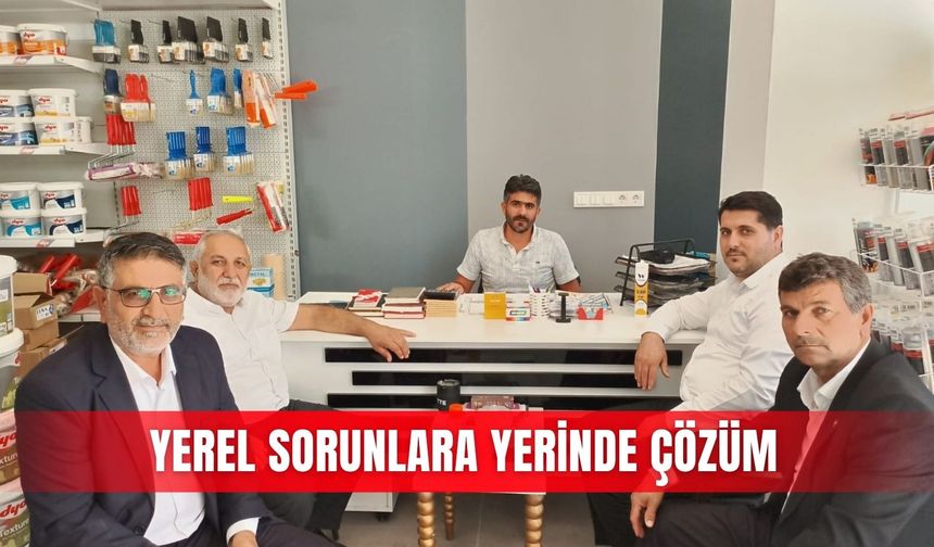 Yerel sorunlara yerinde çözüm