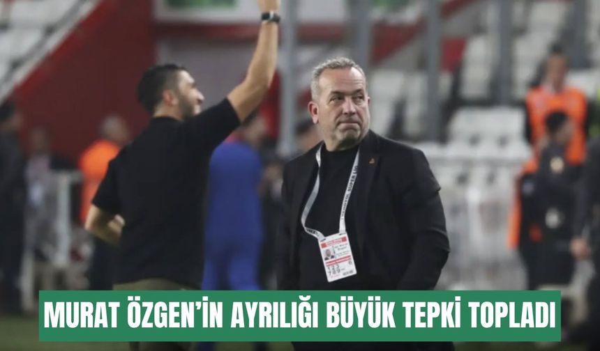 Antalyaspor’da vefa tartışması: Murat Özgen’in ayrılığı büyük tepki topladı