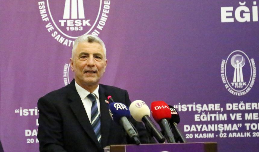 Bakan Bolat: Esnaf sayısı 2 milyonu aştı, destekler artarak sürecek