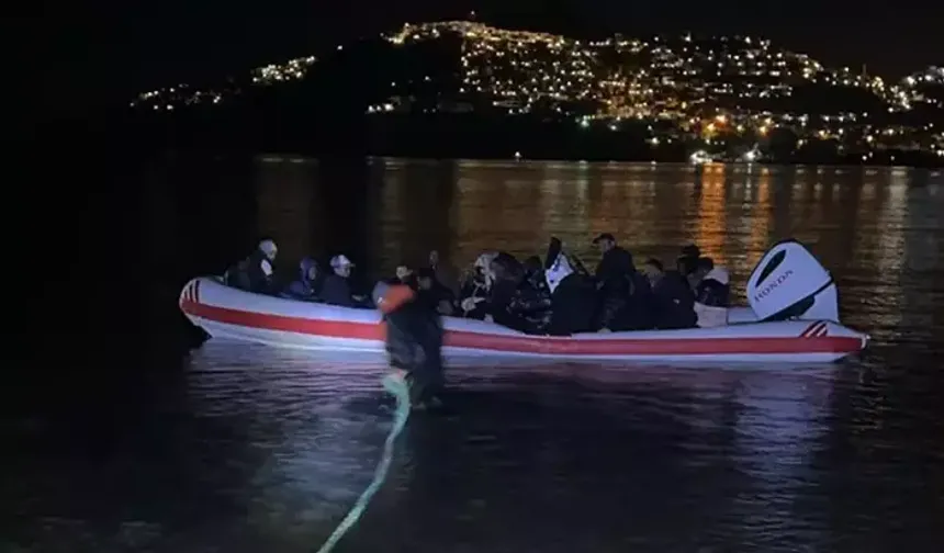 Bodrum’da 30 kaçak göçmen yakalandı