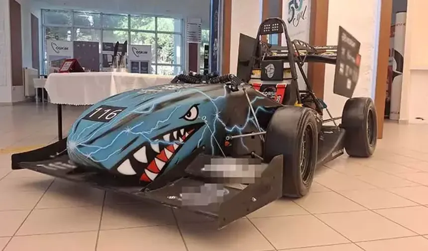 Üniversitelilerin elektrikli yarış aracı Türkiye'yi temsil ediyor