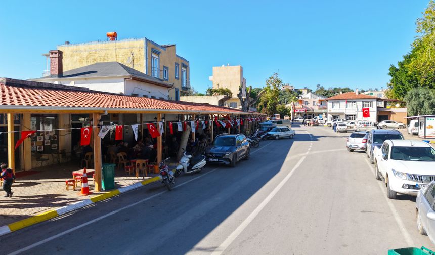 Gebiz'e 675 metrekarelik pergola