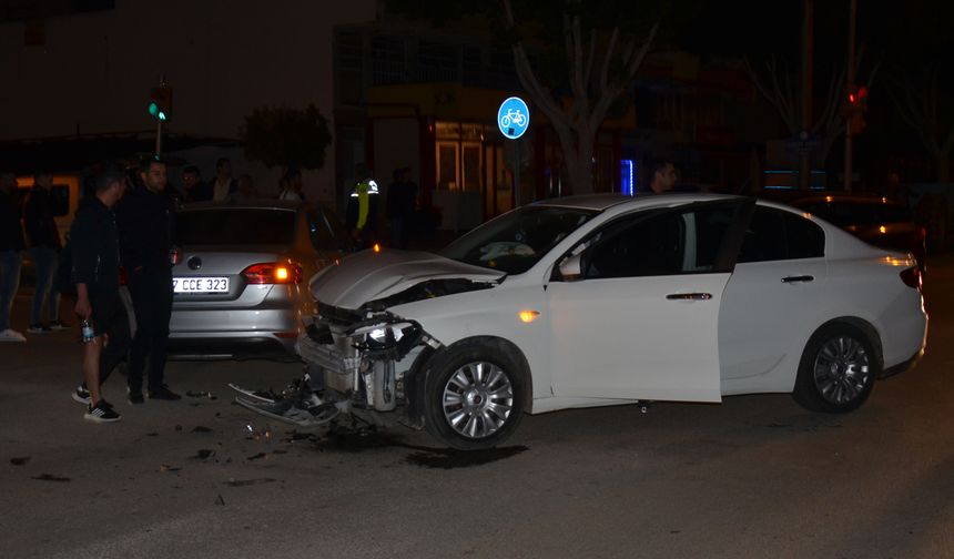 Serik'te kaza: 1 yaralı