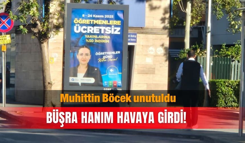 Muhittin Böcek unutuldu... Büşra Hanım havaya girdi!