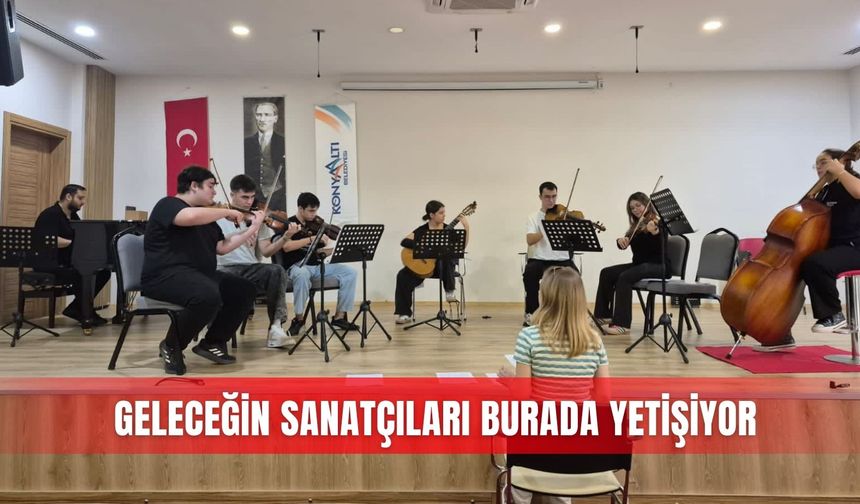 Geleceğin sanatçıları burada yetişiyor