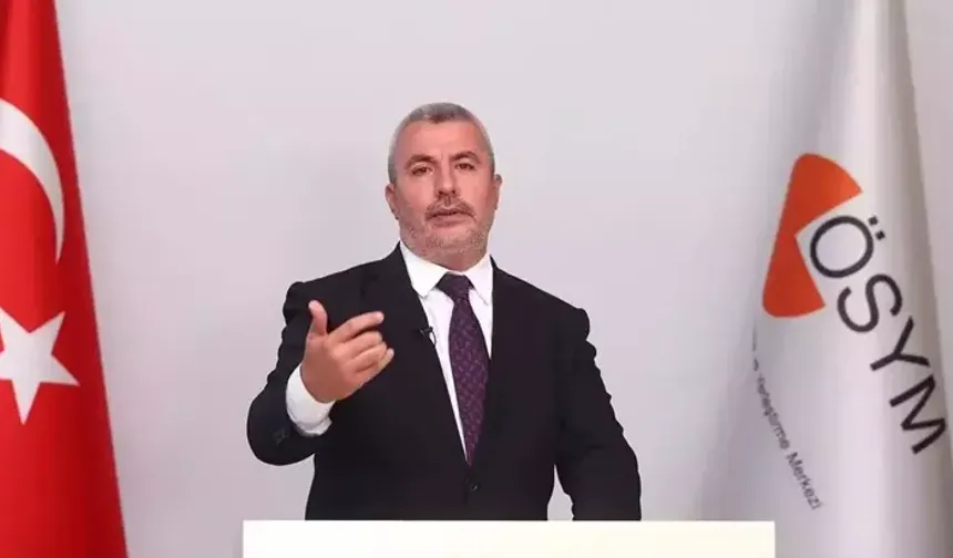 ÖSYM Başkanı Ersoy: 30 bin 581 engellilik durumu bulunan aday sınavlara katıldı