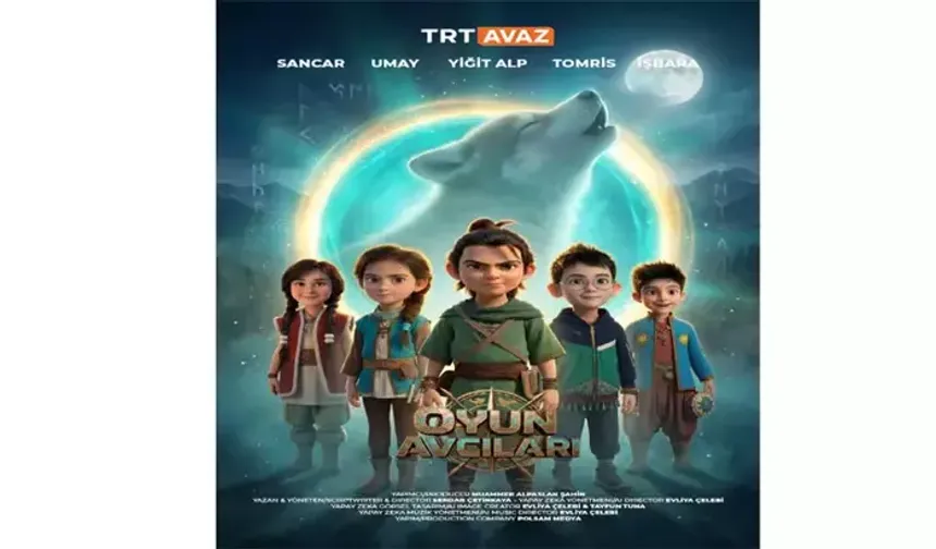 Yapay zekayla üretilen çizgi film ‘Oyun Avcıları’ TRT Avaz’da