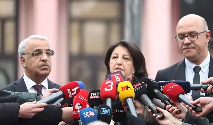 DEM Parti İmralı heyeti, Bakan Tunç’u ziyaret etti