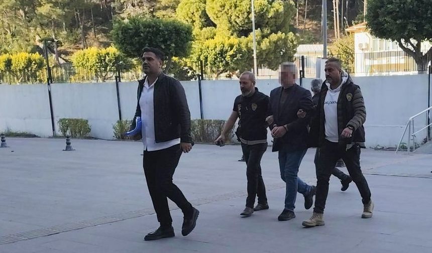 Cinayet zanlısı adliyeye sevk edildi