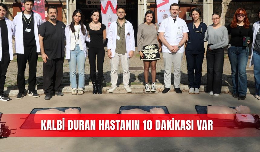Kalbi duran hastanın 10 dakikası var