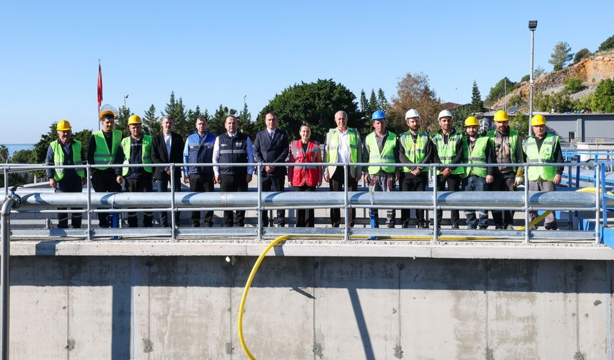 Özdemir: Konaklı Arıtma Tesisi Alanya’ya uzun yıllar hizmet edecek