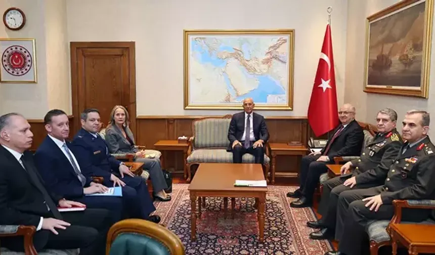 Bakan Güler, ABD Büyükelçisi Barrack'ı kabul etti