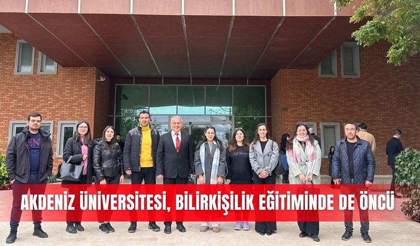Akdeniz Üniversitesi, bilirkişilik eğitiminde de öncü