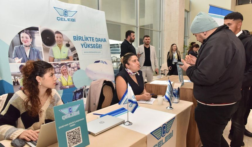 Kepez iş arayanları havacılık sektörüyle buluşturdu