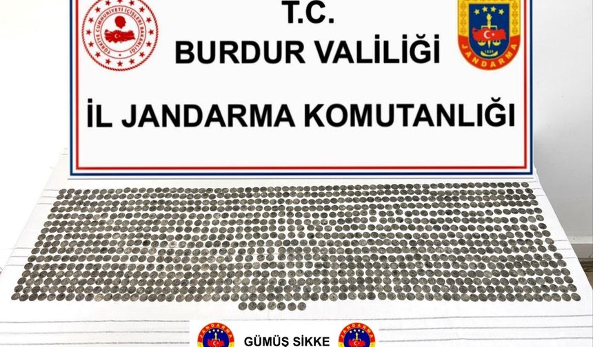 Burdur'da tarihi eser operasyonu