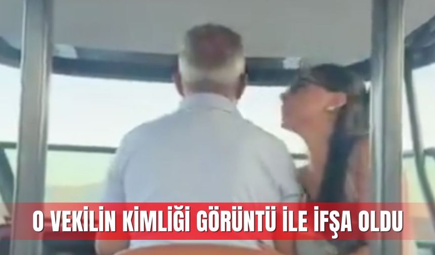 O vekilin kimliği görüntü ile ifşa oldu