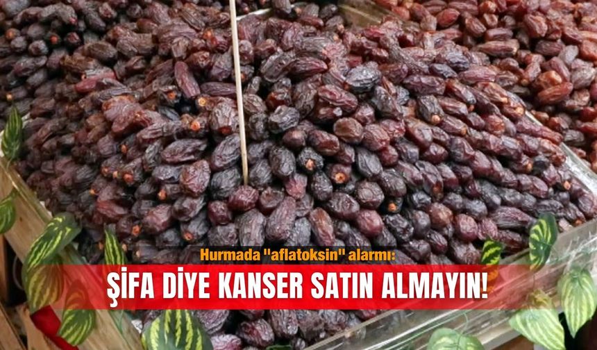 Hurmada "aflatoksin" alarmı: Şifa diye kanser satın almayın!