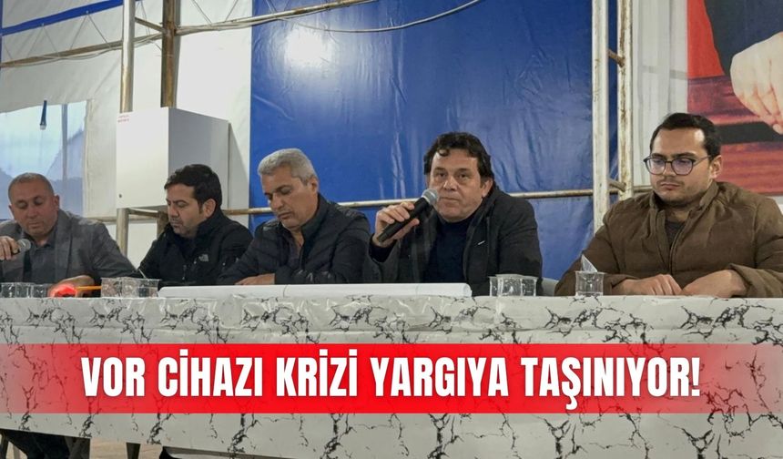 VOR cihazı krizi yargıya taşınıyor!