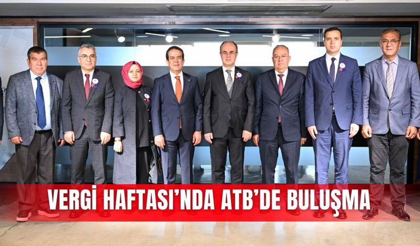 Vergi Haftası'nda ATB’de buluşma
