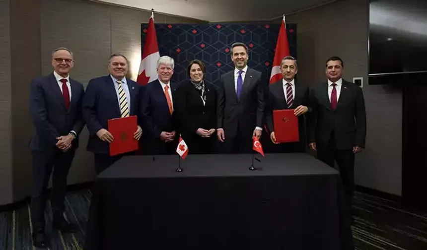 Türkiye ile Kanada arasında nükleer enerji mutabakat zaptı imzalandı