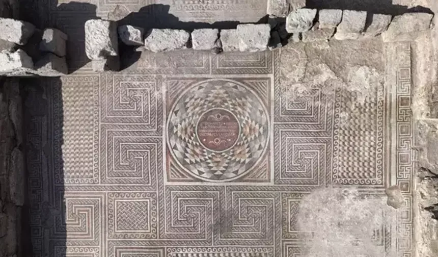 İç Anadolu’nun en büyük mozaik kazı çalışmaları, ‘Ören yeri’ ilan edildi