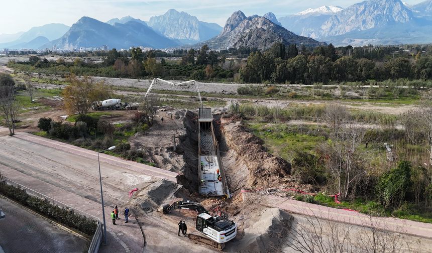 Konyaaltı'na ASAT'tan 60 milyon TL'lik yağmursuyu yatırımı