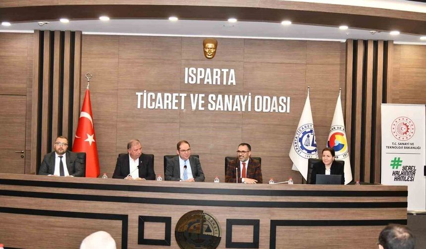 Isparta'da yerel kalkınma hamlesi tanıtıldı