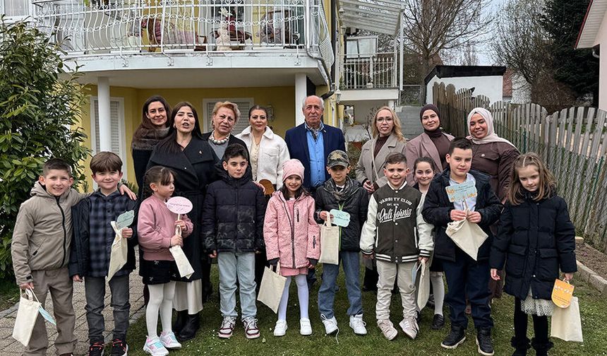 Almanya'da çocukların bayram coşkusu