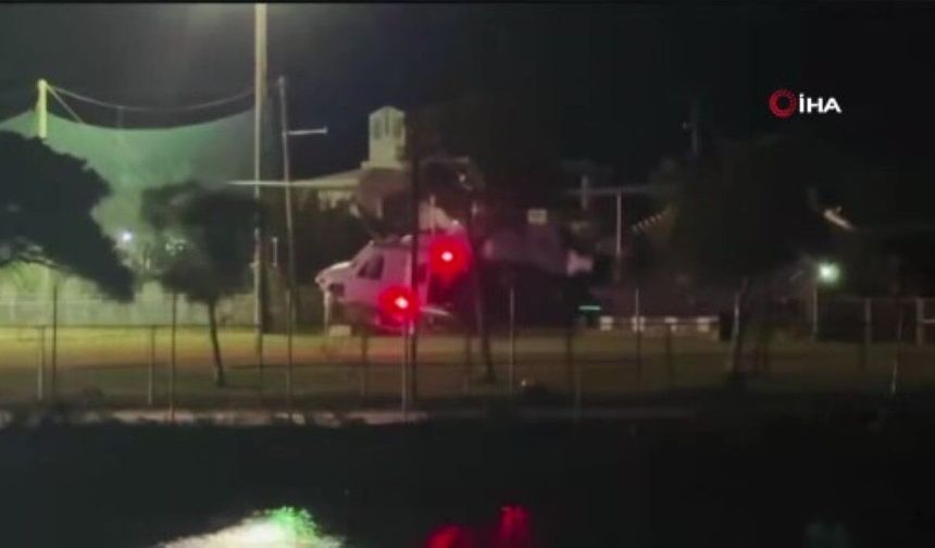 ABD’ye ait askeri helikopter Japonya’da beyzbol sahasına acil iniş yaptı