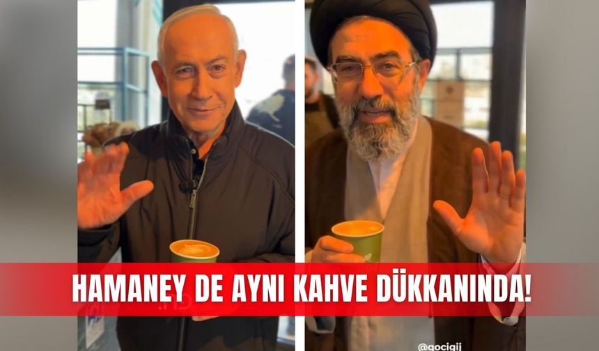 Hamaney de aynı kahve dükkanında!