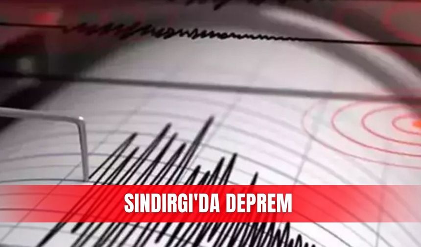 Sındırgı'da deprem
