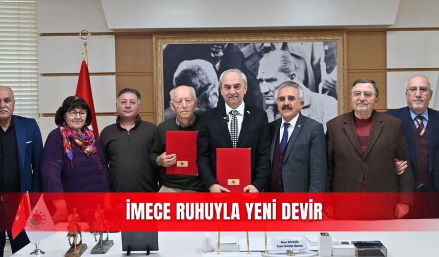 İmece ruhuyla yeni devir