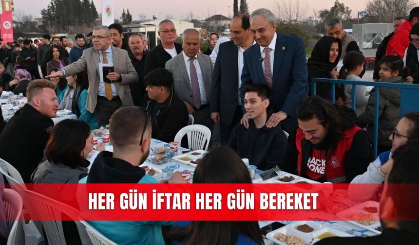 Her gün iftar her gün bereket