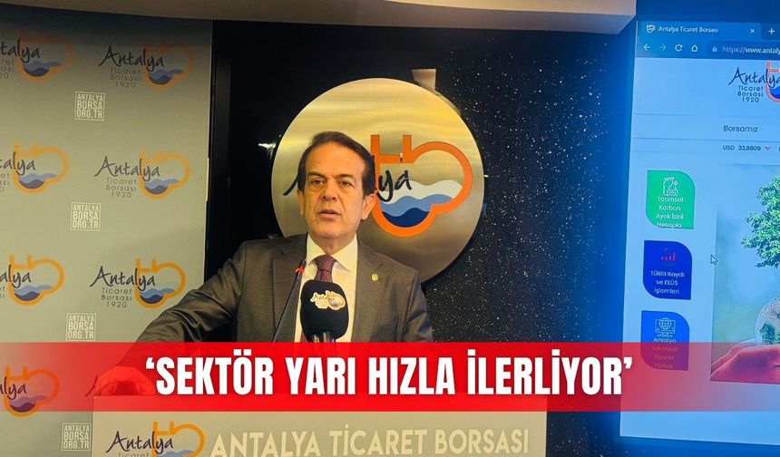 Antalya Ticaret Borsası Mart Ayı Meclisi toplandı